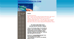 Desktop Screenshot of hockeyetcvideos.com